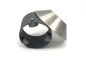 Funnel Deck Pipe Support with Raincap